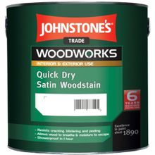 Johnstones Quick Dry Satin Woodstain 2.5 л светлый дуб