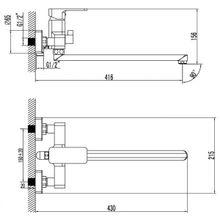 Смеситель Iddis Vinsente VINSBL2i10