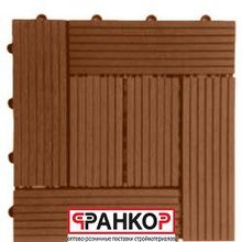 Садовый паркет CM Garden Classic 30*30 см, 11 шт упаковка (рябина)