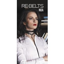 Rebelts Чокер на два оборота Noa Black (черный)