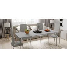 Стол обеденный раздвижной (4 размера) на металлических ножках Гамбург СМ-351.209.001