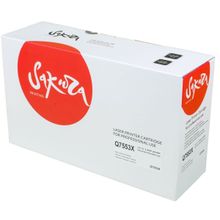 Картридж SAKURA Q7553X черный