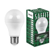 Saffit Лампа светодиодная Saffit E27 25W 6400K Шар Матовая SBA6525 55089 ID - 235148