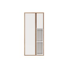 Алмаз. Любимый дом Лайн Шкаф навесной (Белый)