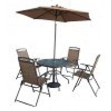 КОМПЛЕКТ МЕБЕЛИ СО СКЛАДНЫМ ЗОНТОМ TJF-T007-BG