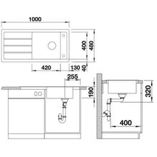 BLANCO MEVIT XL 6S SILGRANIT