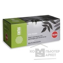 Cactus TK-350 Тонер-картридж  CS-TK350 для принтера Kyocera Mita FS 3920 3920DN, черный, 15000 стр. туба, 470 г.