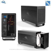 Дисковый массив OWC Mercury Elite Pro Dual 6TB 2-Bay Thunderbolt 2 RAID Array (2 x 3TB) рейд массив  OWCTB2U3MED06T