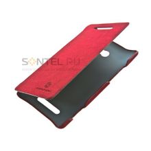 Windows Phone 8X HTC Чехол-книжка Nillkin Tree-texture Leather красный