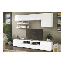 Case Гостиная Тренто Белый Белый глянец