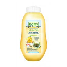 Детская присыпка   Babyline 100г + 25г в подарок с натуральной сосновой пыльцой
