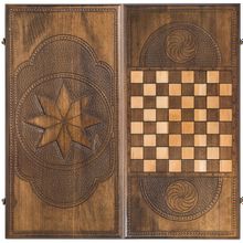 Нарды резные "Звезда" 60