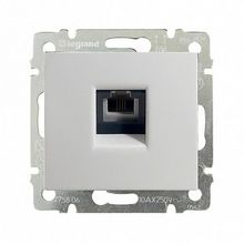 Розетка телефонная 1xRJ11 VALENA CLASSIC, белый |  код. 774438 |  Legrand