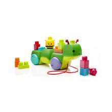 Mega Bloks First Builders Веселая гусеница