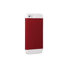 Чехол для iPhone 5 Ozaki O!coat Wardrobe+, цвет красно-белый (OC549WH RD WH)