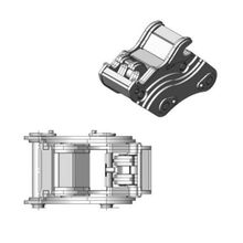 Быстросъем (БСМ, квик) для экскаватора-погрузчика Komatsu WB93   95   97