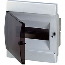 Распределительный шкаф Unibox 8 мод., IP41, встраиваемый, термопласт, прозрачная дверь |  код. 1SL0510A06 |  ABB