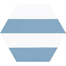 Codicer Porto Hex 25 Capri Blue Hexagonal 22x25 см