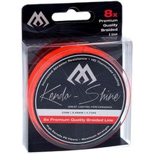 Плетеный шнур Mikado KENDO SHINE 8-x HDPE 0.16 orange (150 м) 13,84 кг.