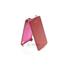 Чехол книжка nuoku для iPhone 4S красный