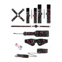 Эротический набор Tattoo Style Bondage Kit (241296)