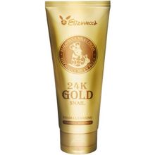 Elizavecca 24k Gold Snail Cleansing Foam 180 мл