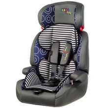 Автокресло LB 515 B Синий Серый Круги