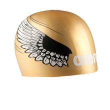 Arena Шапочка для плавания Poolish Moulded gold wings, силикон, 1E774 30