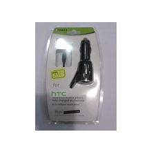 Автомобильное зарядное устройство для HTC  micro USB (качество оригинала) 