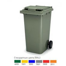 Бак для мусора (ТБО) пластиковый 360 литров