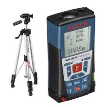 Лазерный дальномер Bosch GLM 250 VF Professional + BT 150