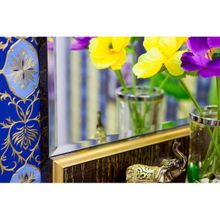 Sanflor Мебель для ванной Адель 82 R венге, патина золото