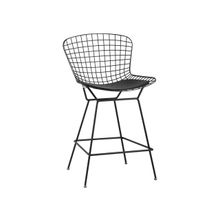 ПМ: Stool Group Стул полубарный с низкой спинкой Bertoia