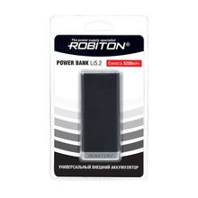 Внешний аккумулятор ROBITON POWER BANK Li5.2-K 5200мАч черный BL1