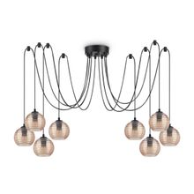 Ideal Lux Подвесная люстра Ideal Lux Riga SP8 Ambra 241173 ID - 222069
