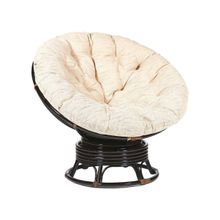 ПМ: Tetchair Кресло-качалка "PAPASAN" w 23 01 B   без подушки   + Матрац для кресла "Папасан"