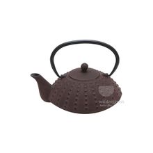 Чугунный чайник Пепельная Черепаха с фильтром, эмалированный