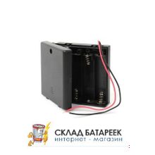 Батареечный отсек ROBITON Bh4xAA switch с выключателем