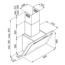 MAUNFELD TOWER TOUCH 60 белый БЕЛОЕ стекло