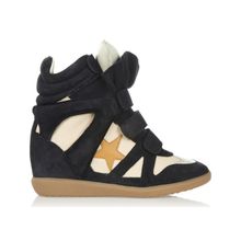 Isabel Marant Sneakers Bayley Black White Star