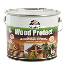 Пропитка для древесины Dufa Wood Protect орех 10л