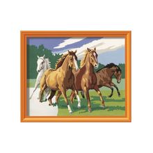 Ravensburger По номерам Дикие лошади Ravensburger