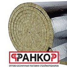 Мат из каменной ваты, 35 кг м3, 50ммx1000x5000, в уп 5м2, Paroc Hvac Lamella Mat AluCoat