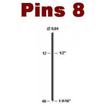 Микрошпилька без шляпки Omer Pins 8 - 21мм