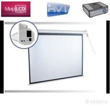 AVT Screens Electric Traditional Intelligent 100" (1:1) 174 х 174  MatteWhite Plus