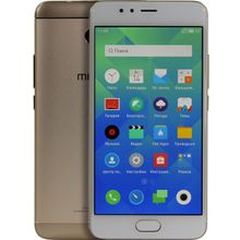 Смартфон Meizu M5s    M612H-32Gb    Gold (1.3GHz, 3GbRAM, 5.2"1280x720 IPS, 4G+WiFi+BT+GPS, 32Gb+microSD, 13Mpx, Andr)