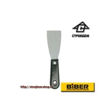 Шпатель полированный 38мм с пластиковой ручкой