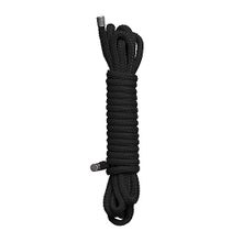 Черная веревка для бандажа Japanese rope Черный