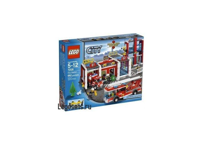 Lego City 7208 Fire Station 2010 MyBricks.ru Alloy