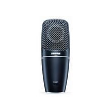 Shure PG27 кардиоидный конденсаторный микрофон c большой диафрагмой, аттенюатор -20дБ, крепление на стойку в комплекте